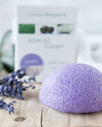 Organic Konjac Lavendel Svamp - Organic Konjac Welovebeauty