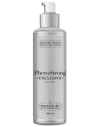 Pherostrong Exclusive For Men Massage Olie Med Feromoner 100 - Pherostrong Welovebeauty  - 5905669259385