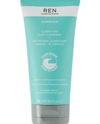 Ren Clean Skincare Clearcalm Clarifying Clay Cleanser 150ml - Ren Skincare Welovebeauty  - 5056264703381
