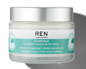 Ren Clean Skincare Clearcalm Invisible Pores Detox Mask 50ml - Ren Skincare Welovebeauty  - 5056264705286