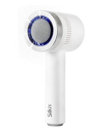 Sølv (Silver) Silk Vacupedi Elektrisk Fodfil Silver - SilkÂ´n Welovebeauty  - 8712856073061