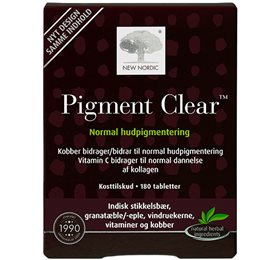New Nordic Skin Care Pigment Clear 180 Tabletter - New Nordic Welovebeauty  - 5021807453832